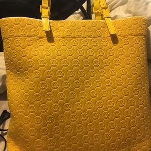 Mk yellow tote
